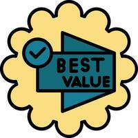 Best Value Vector Icon