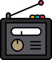 Radio Vector Icon