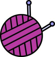 Knitting Vector Icon