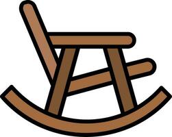 Rocking Chair Vector Icon