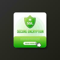 Secure connection icon vector illustration isolated on white background. Flat style secured ssl shield symbols, protected safe data encryption technology.