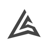 Initial SL letter logo vector template design. Linked letter LS logo design. Simple SL vector template.