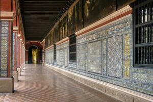 Lima, Peru, 2022 - Basilica and Conventonvent of the Holy Rosary, First cloister gallery, Lima, Peru photo