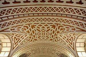 Lima, Peru, 2022 - Basilica and Convent of San Francisco of Lima, Ceiling, Lima, Peru photo