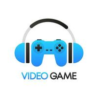 Abstract video game for game design. Vector illustration design.Play online.