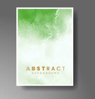 Cover template with watercolor background. Design for your cover, date, postcard, banner, logo. vector