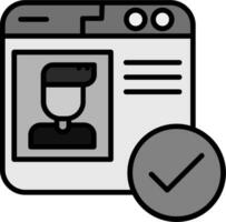 Verified Profile Vector Icon