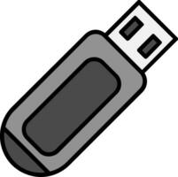 flash drive Vector Icon