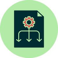 Workflow Vector Icon