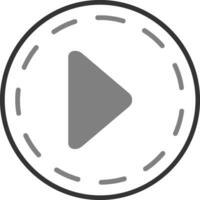 Play Button Vector Icon