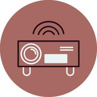 Video Projector Vector Icon