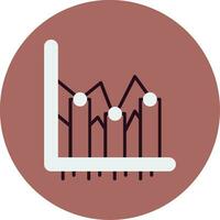 Bar chart Vector Icon