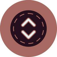 Up And Down Arrow Vector Icon