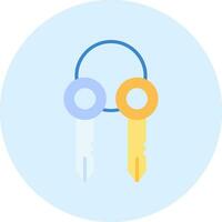 Surrogate Key Vector Icon