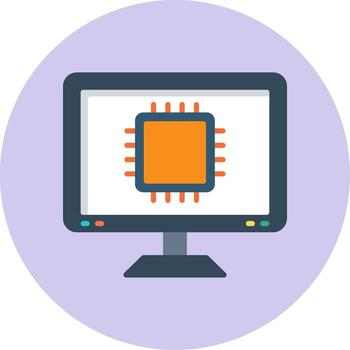 Processor Vector Icon