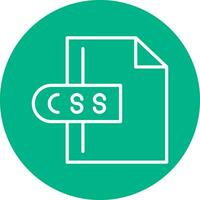 Css File Vector Icon