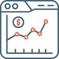 Stock Market Vector Icon