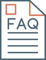 Faq Vector Icon