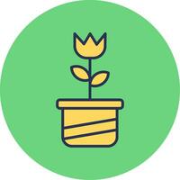 icono de vector de planta