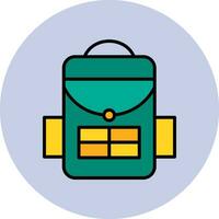 School bag Vector Icon