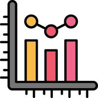 Bar chart Vector Icon