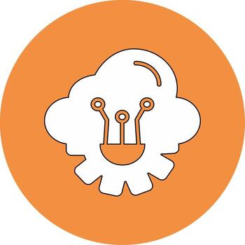 Cloud Computing Vector Icon