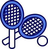 icono de vector de tenis