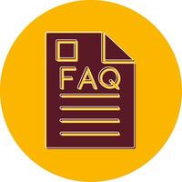 Faq Vector Icon