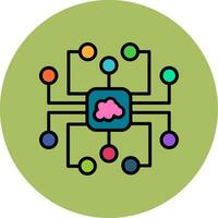 Artificial Intelligence Vector Icon