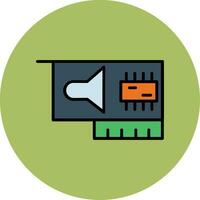 Sound Card Vector Icon