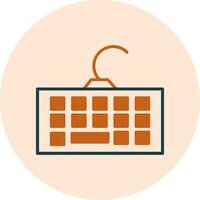 Computer Keyboard Vector Icon