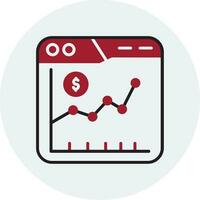 Stock Market Vector Icon