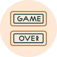 Game over Vector Icon