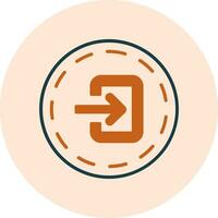 Log In Vector Icon