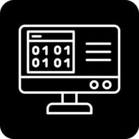 Binary Code Vector Icon