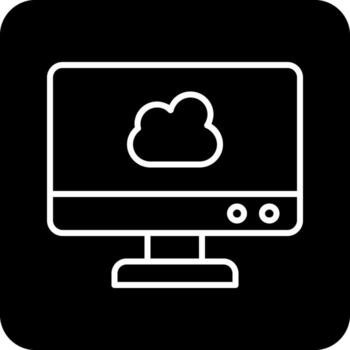 Cloud Computing Vector Icon