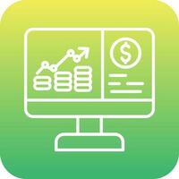 Stock Market Vector Icon