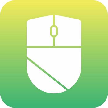 icono de vector de ratón de computadora