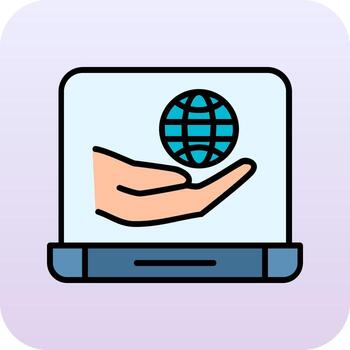 globe netwrok Vector Icon