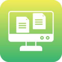 File Transfer Vector Icon