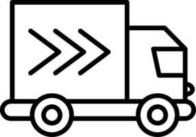 Delivery Truck Vector Icon