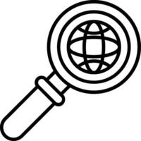 Magnifying Glass Vector Icon