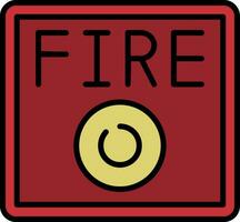 Fire Alarm Vector Icon