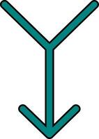 Merge Vector Icon