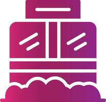 Ticket Box Creative Icon Design vector