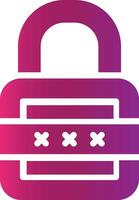 Lock Creative Icon Design vector