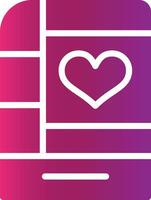 Glyph Gradient Design vector