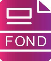 FOND Creative Icon Design vector