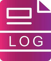 LOG Creative Icon Design vector