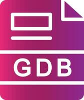 GDB Creative Icon Design vector